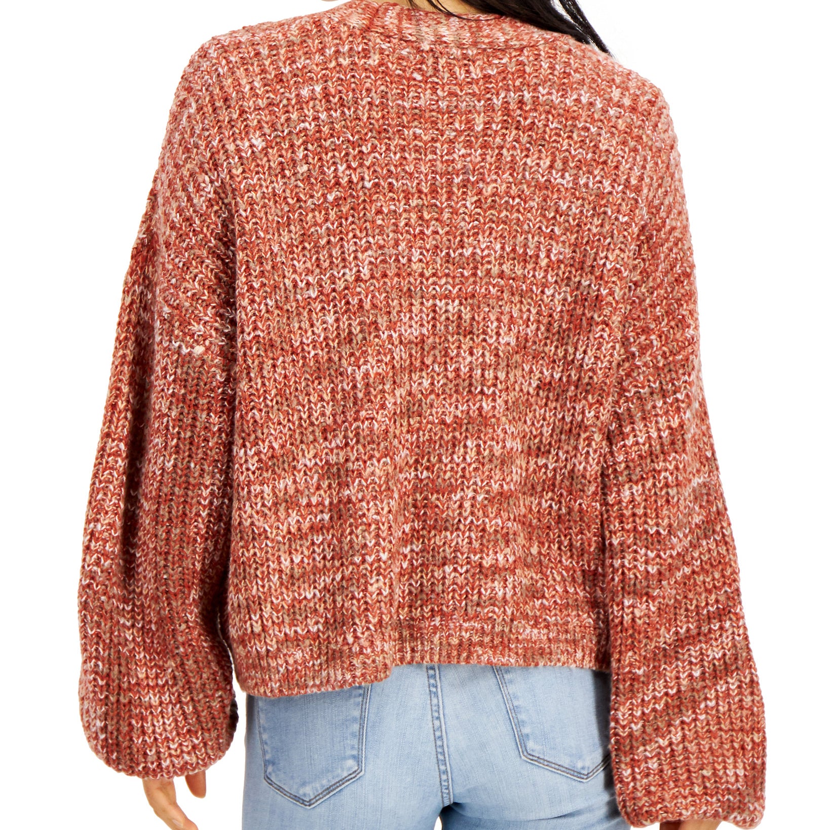 Hooked Up by IOT Juniors Space Dyed Cardigan