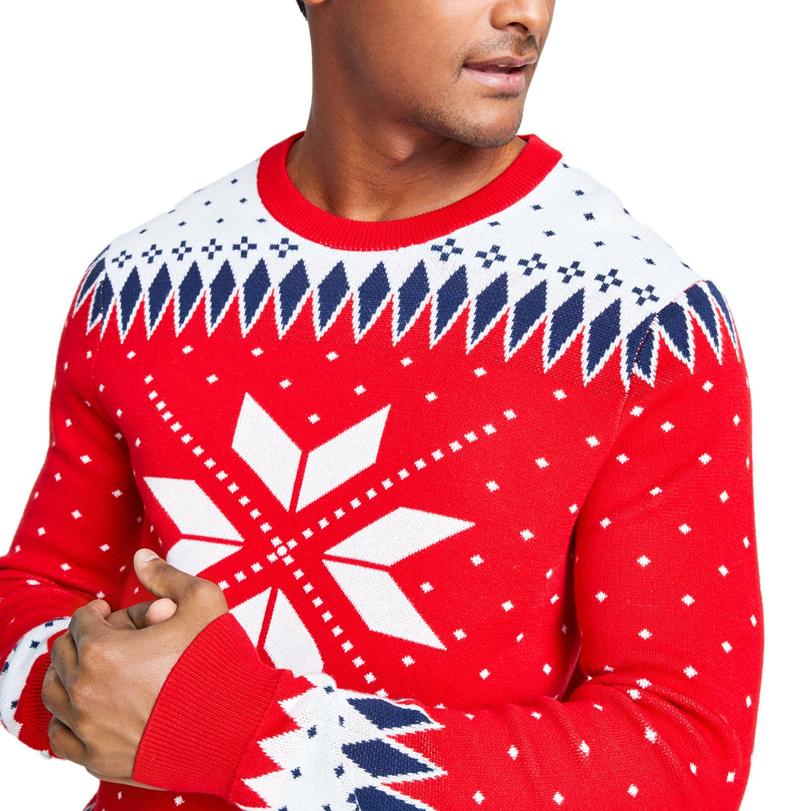 Charter Club Men Snowflake Sweater
