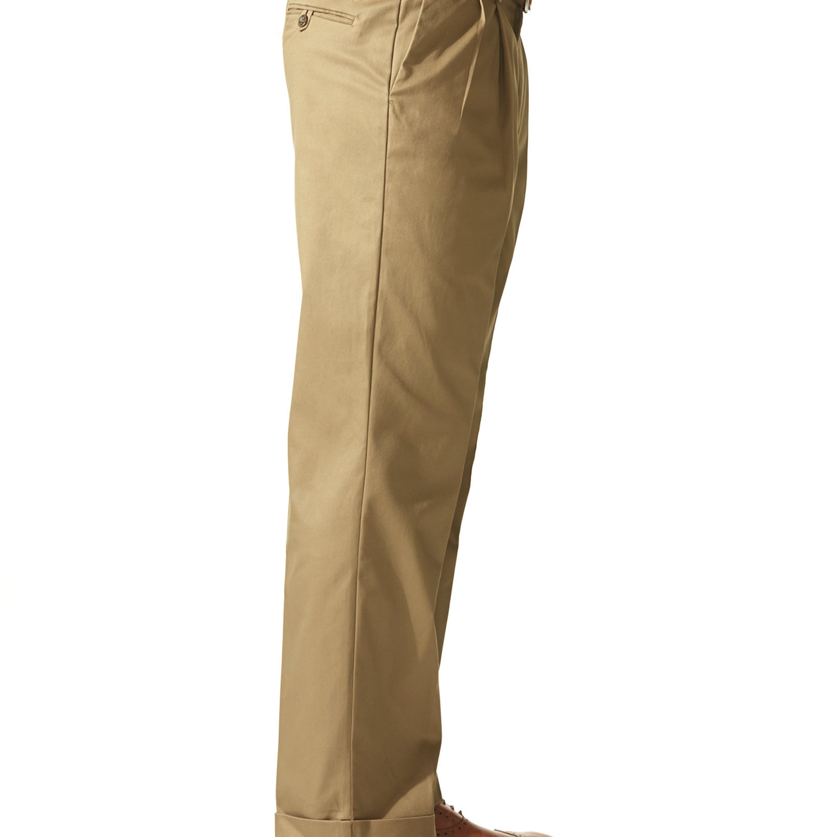 Dockers Men Never Iron Classic Fit Pleated Pants