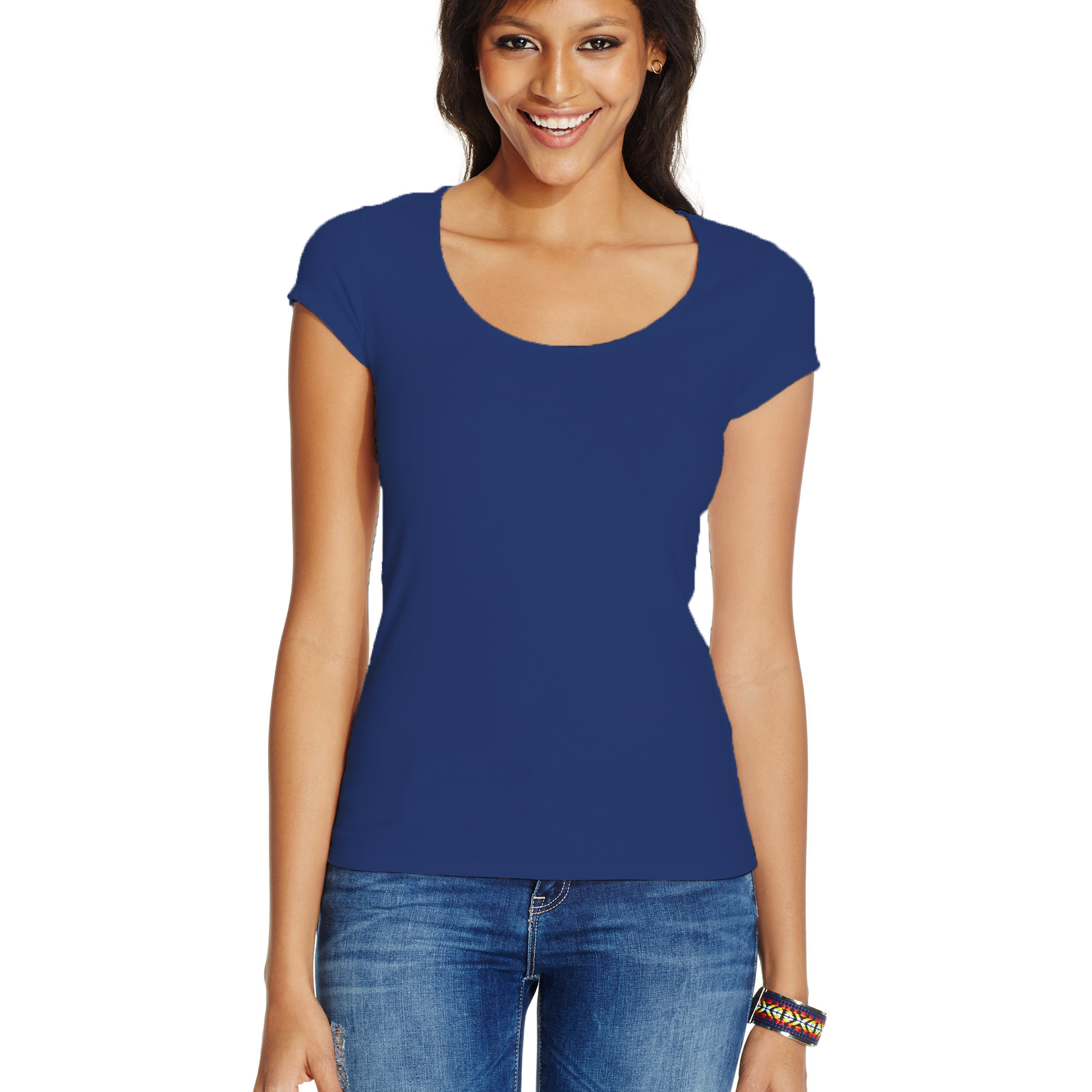 Energie Juniors Lucia Back Cutout T Shirt Sodalite Blue