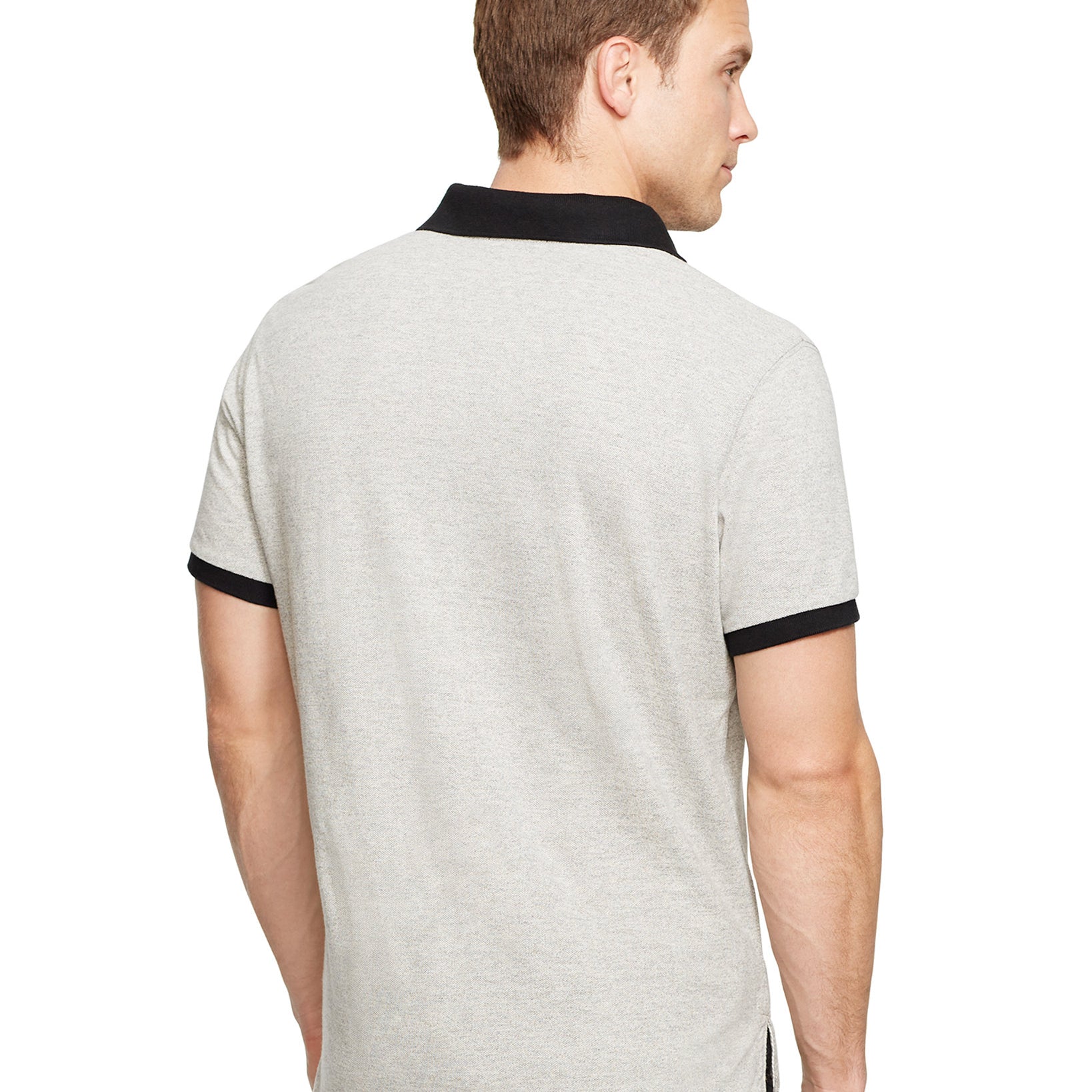 Polo Ralph Lauren Men Custom Fit Football Polo