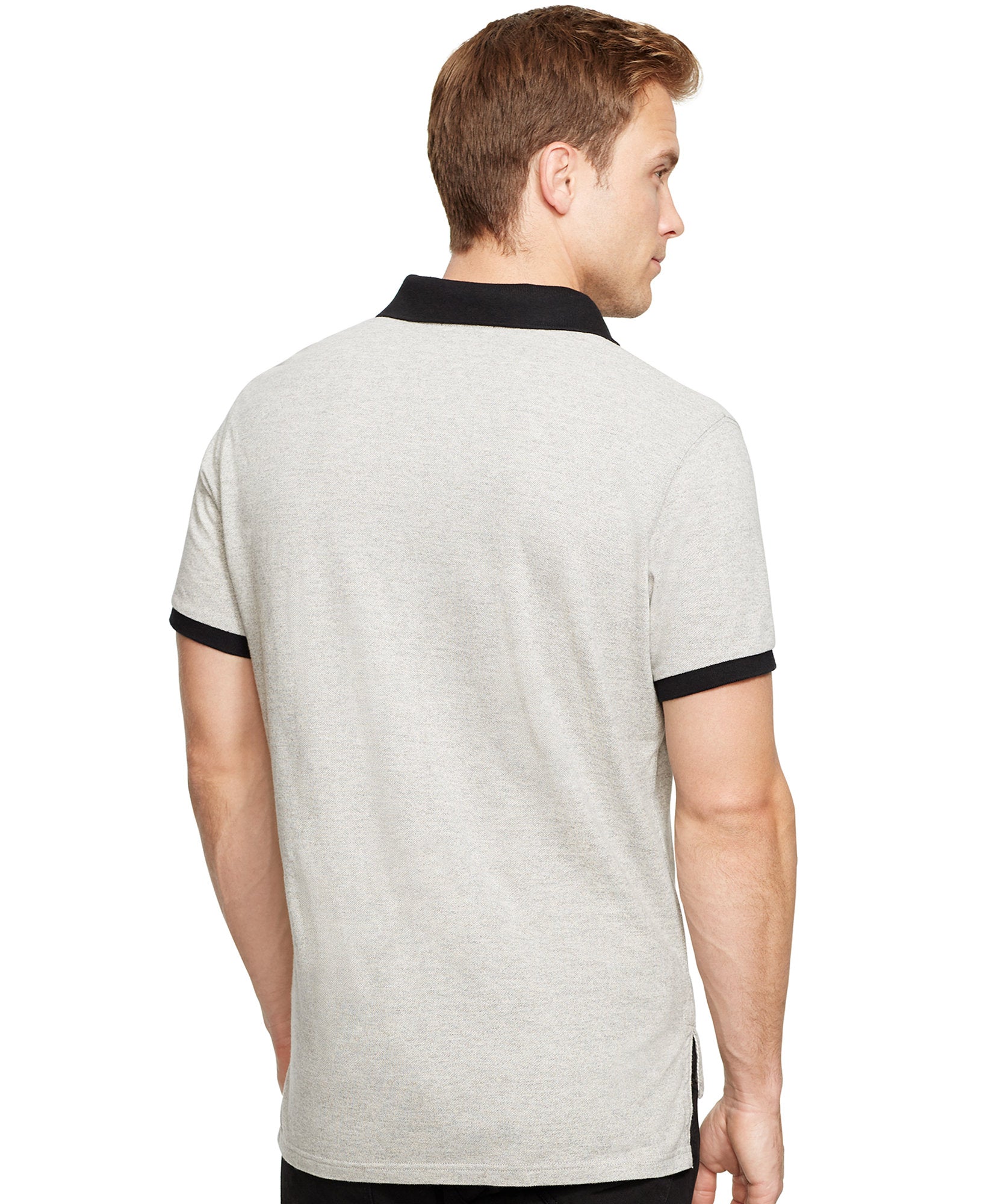 Polo Ralph Lauren Men Custom Fit Football Polo