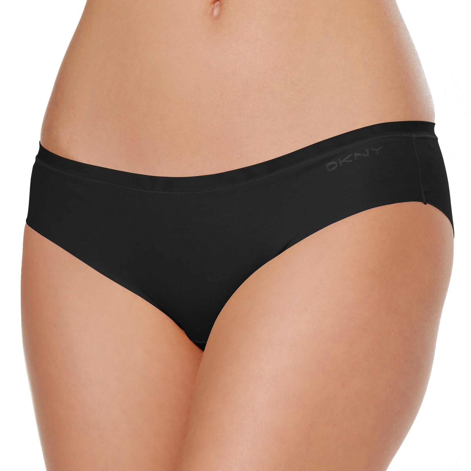 DKNY Women Downtown Cotton No VPL Bikini DK1027 Black