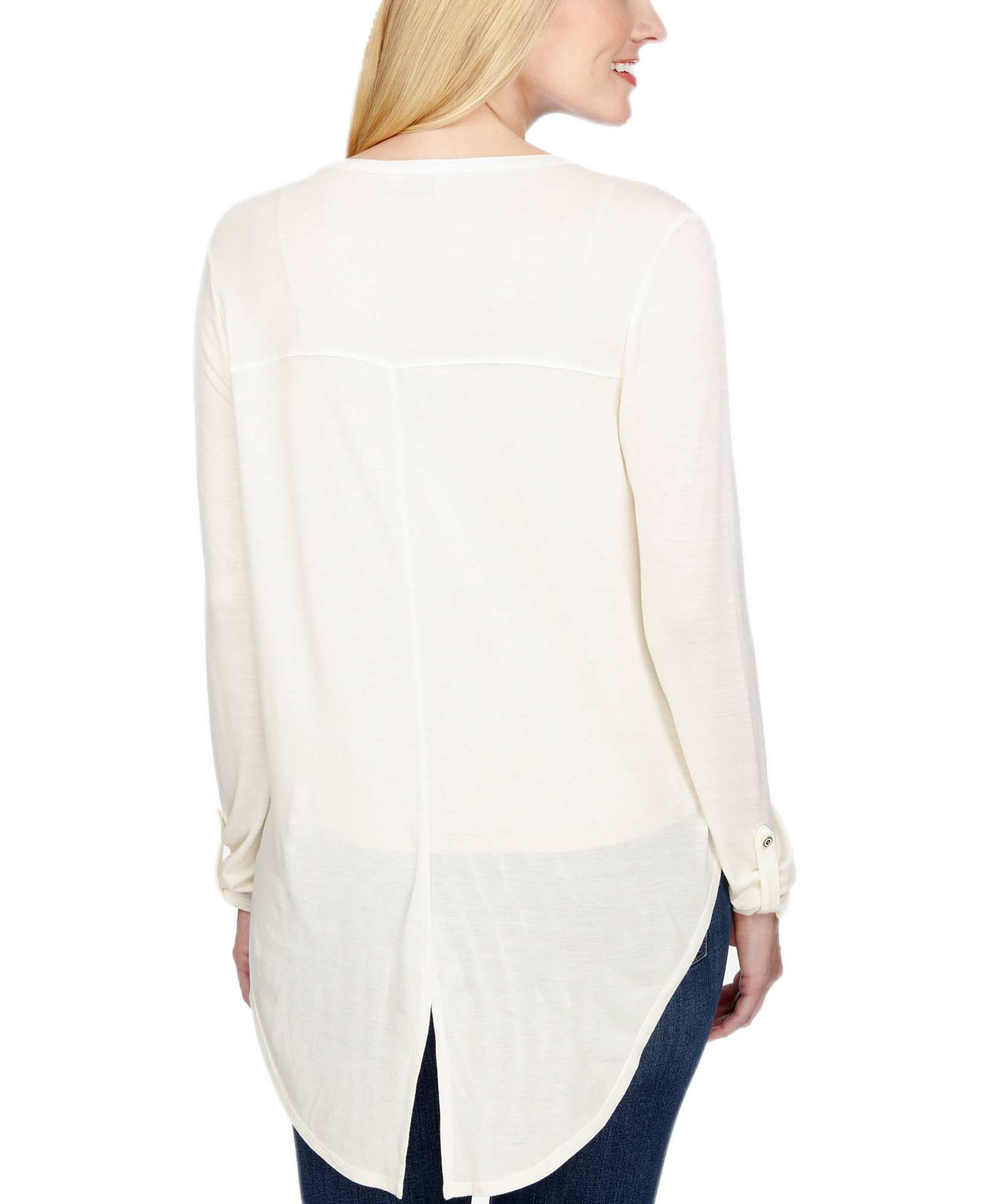 Lucky Brand Women Lucky Brand Velvet Burnout Top
