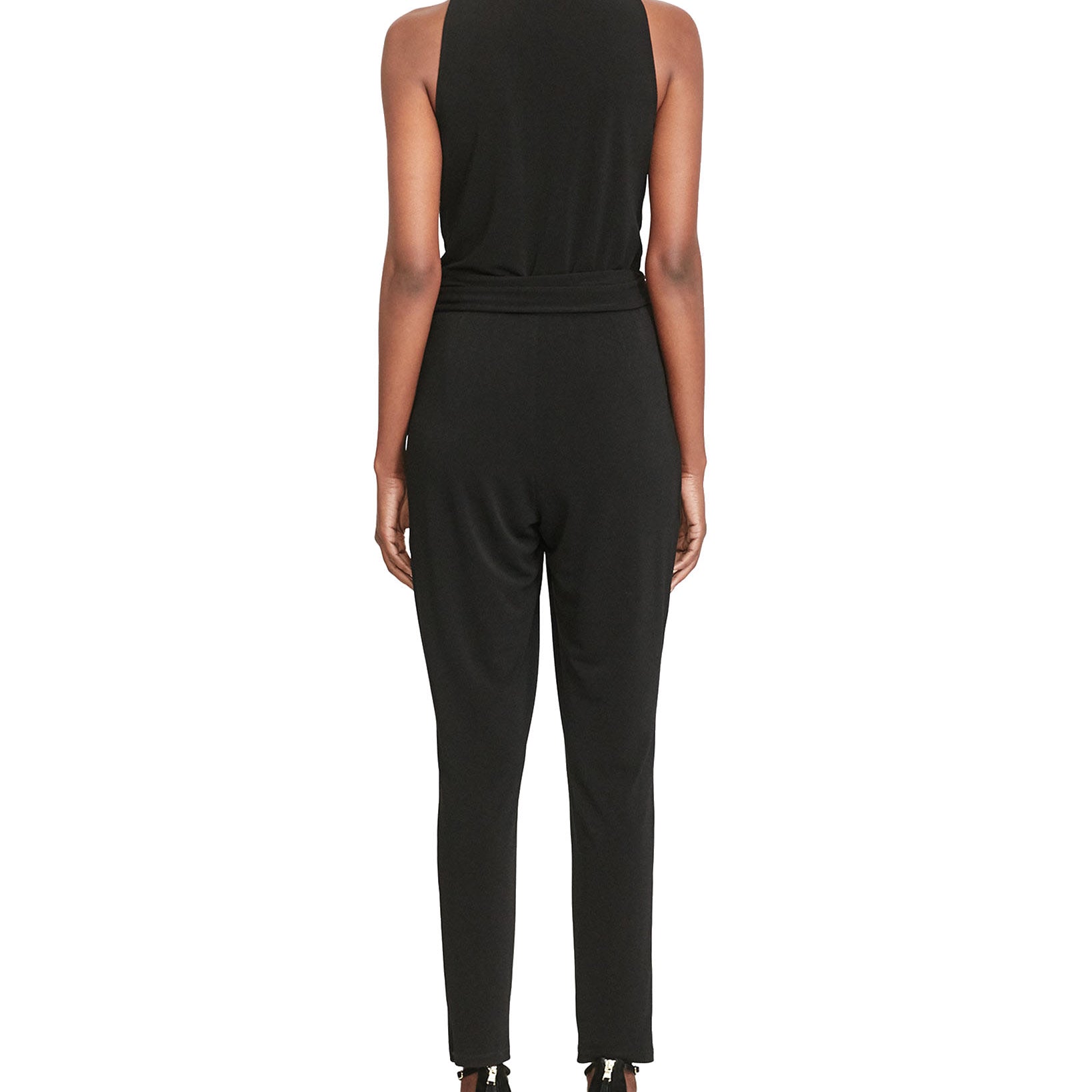 Lauren Ralph Lauren Women Petite Jersey Surplice Jumpsuit