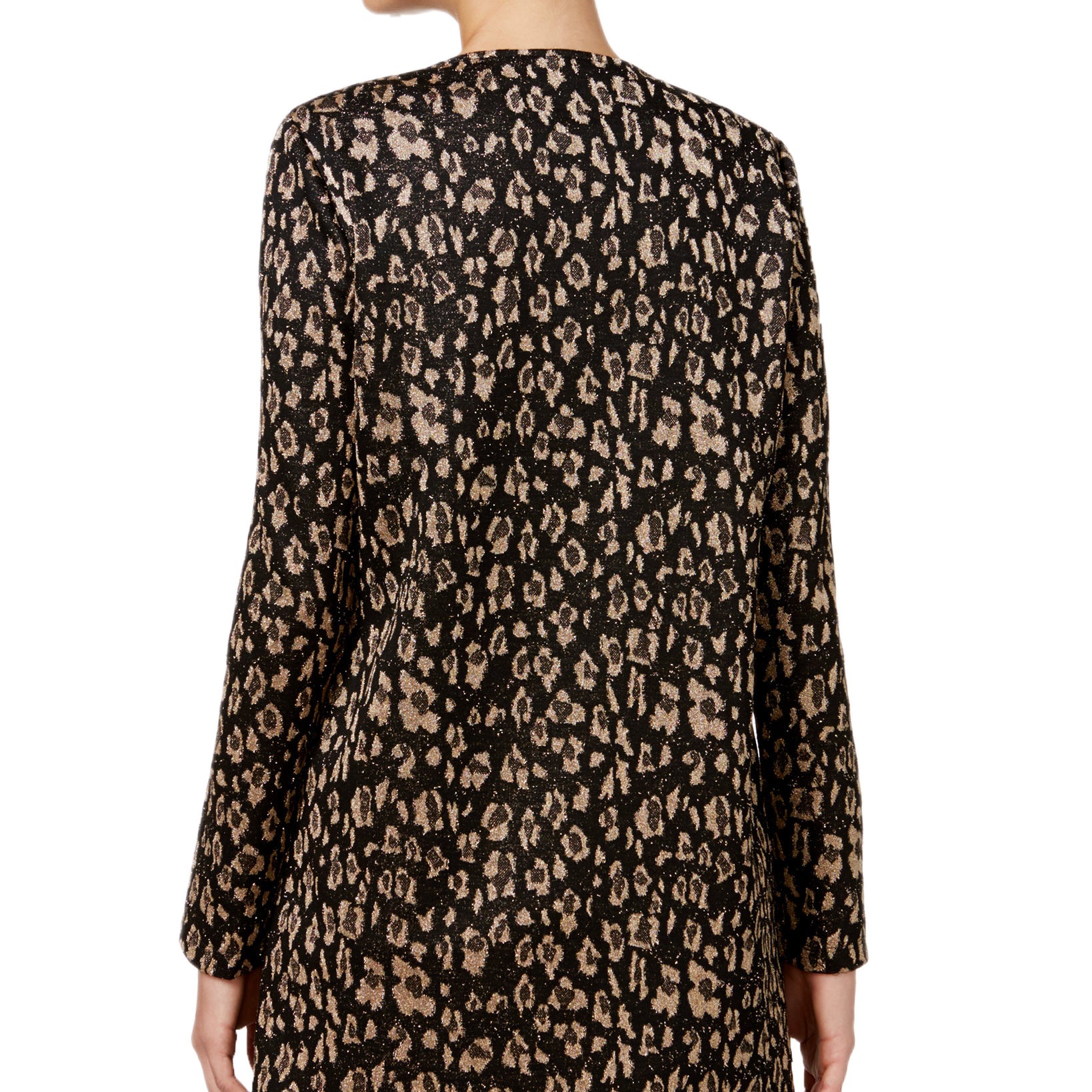 JM Collection Women Petite Metallic Print Jacket