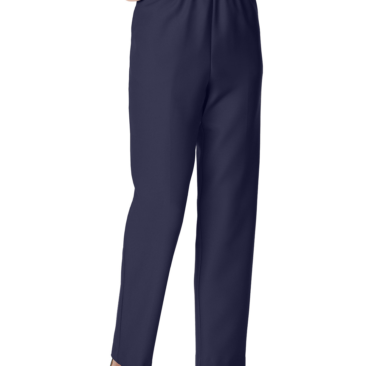 Alfred Dunner Women Classics Pull On Straight Leg Pants