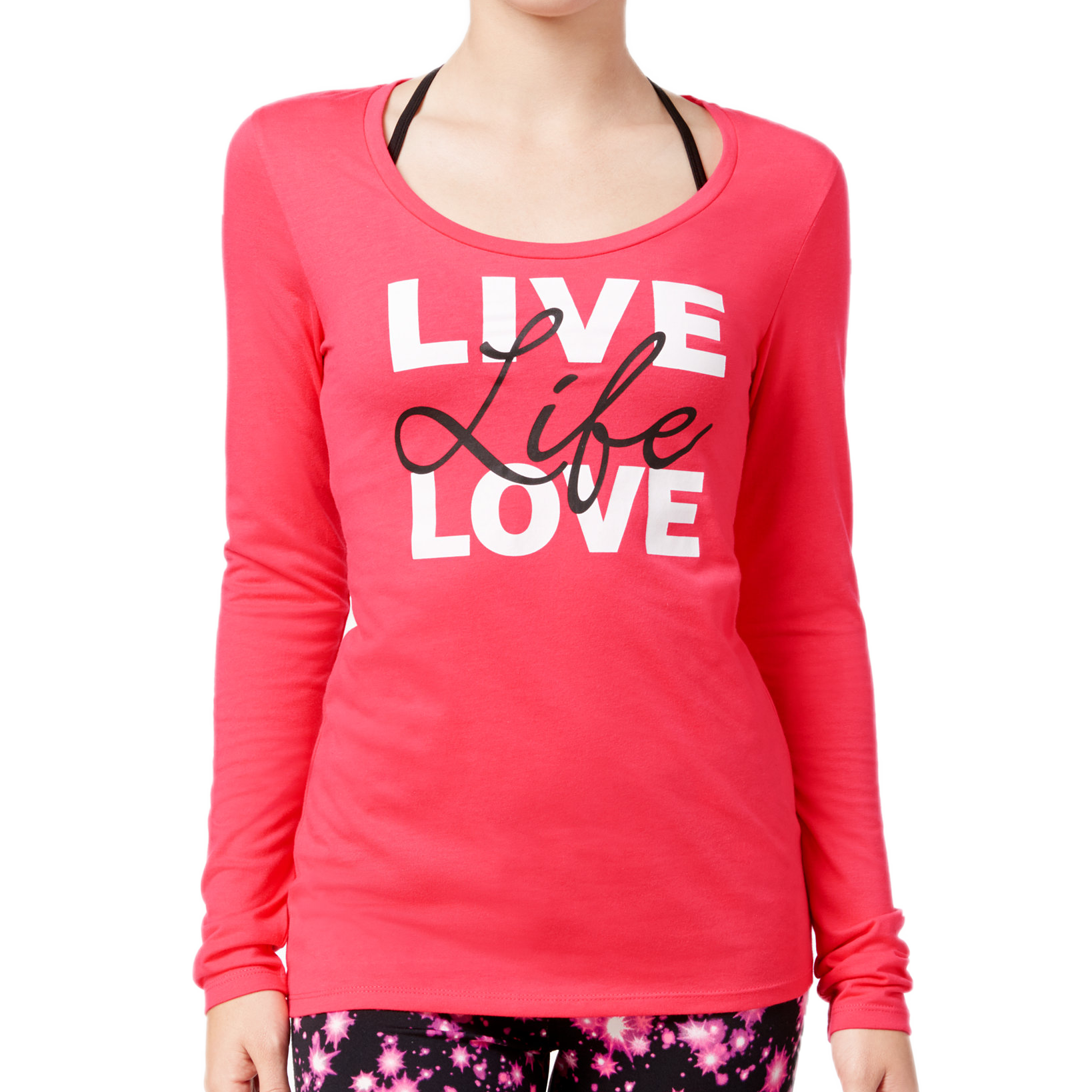 Energie Active Women Fleece Vest and Graphic T Shirt