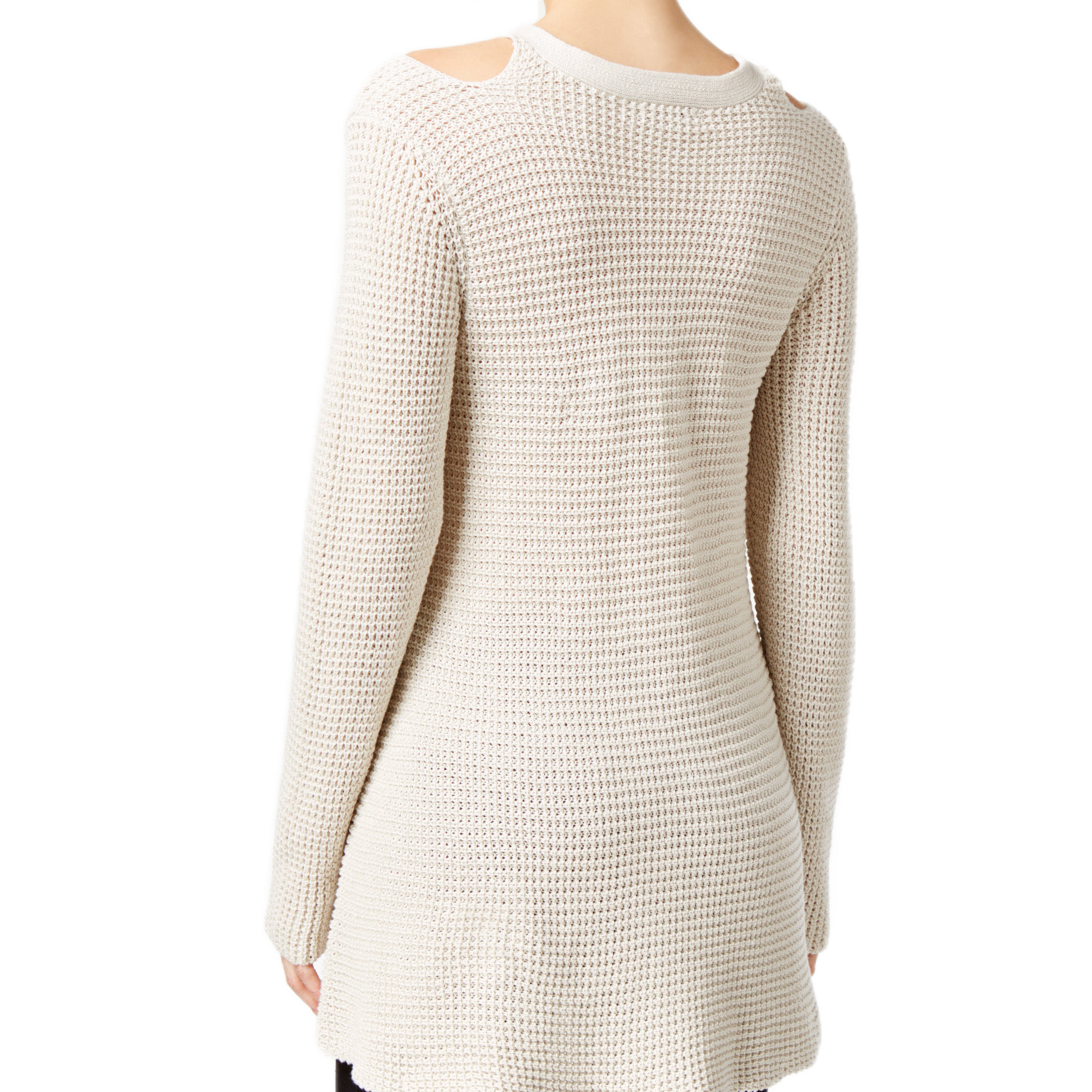 Style & Co Women Cutout High Low Sweater