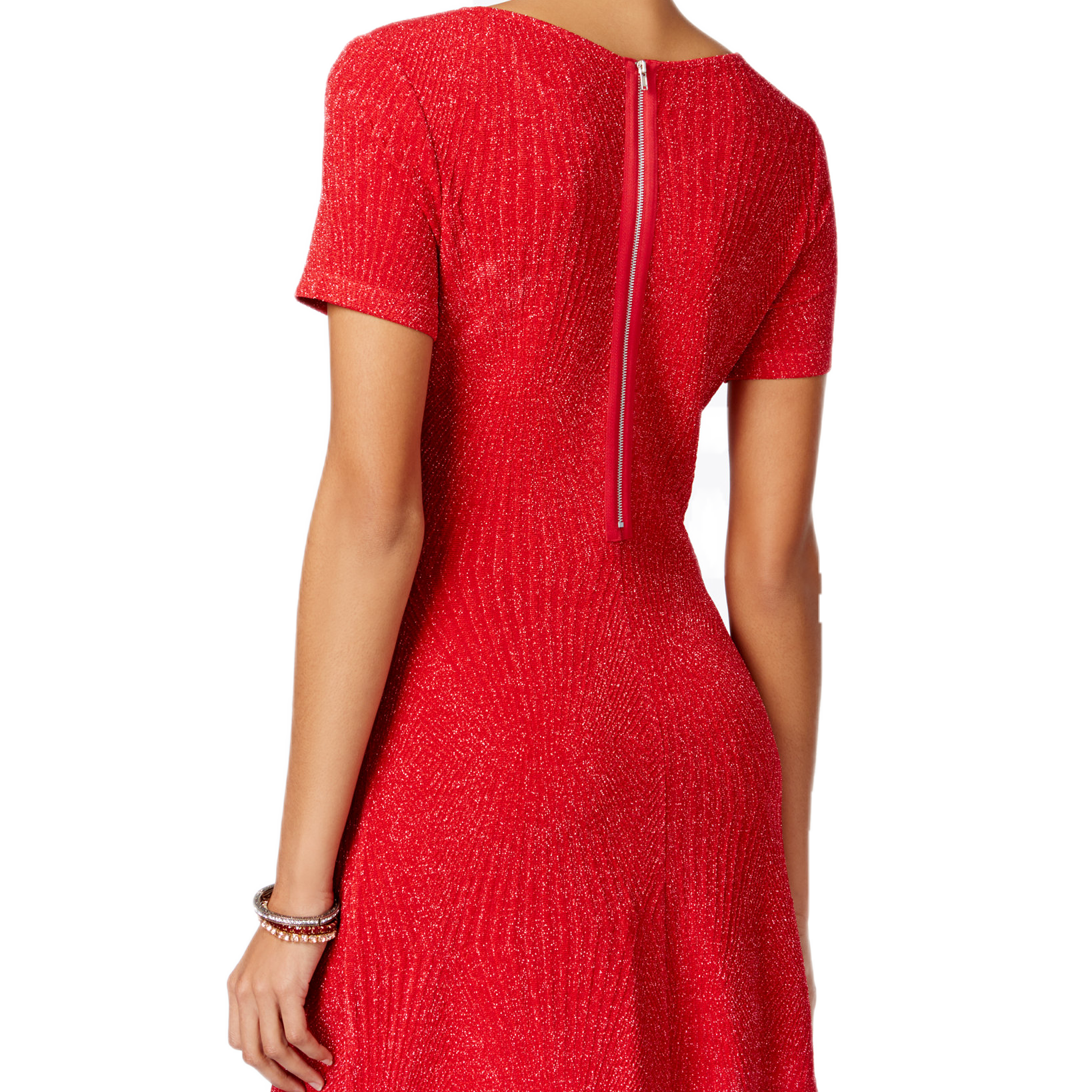 Trixxi Juniors Glitter Swing Dress
