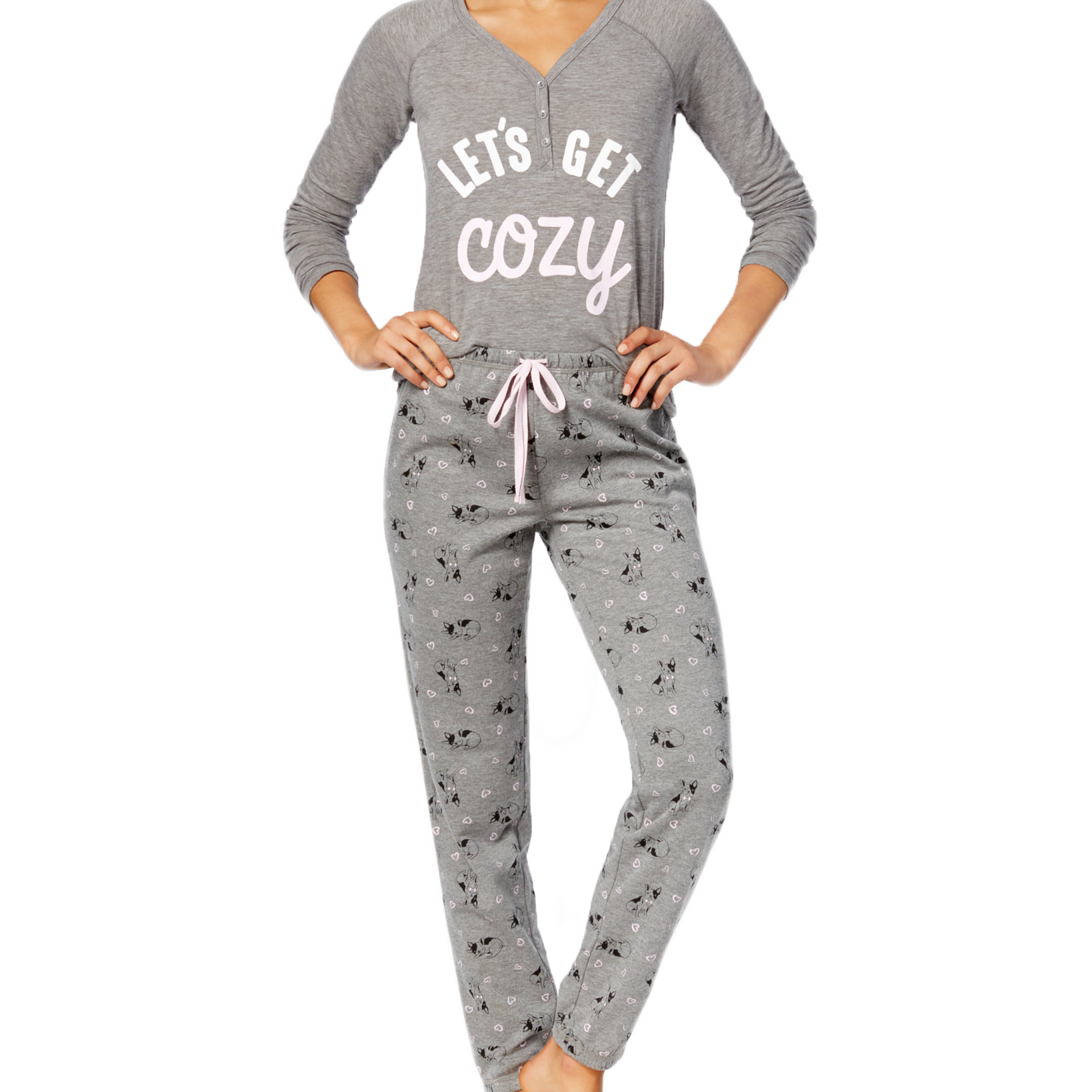 Jenni by Jennifer Moore Women Printed Jogger Pajama Pants