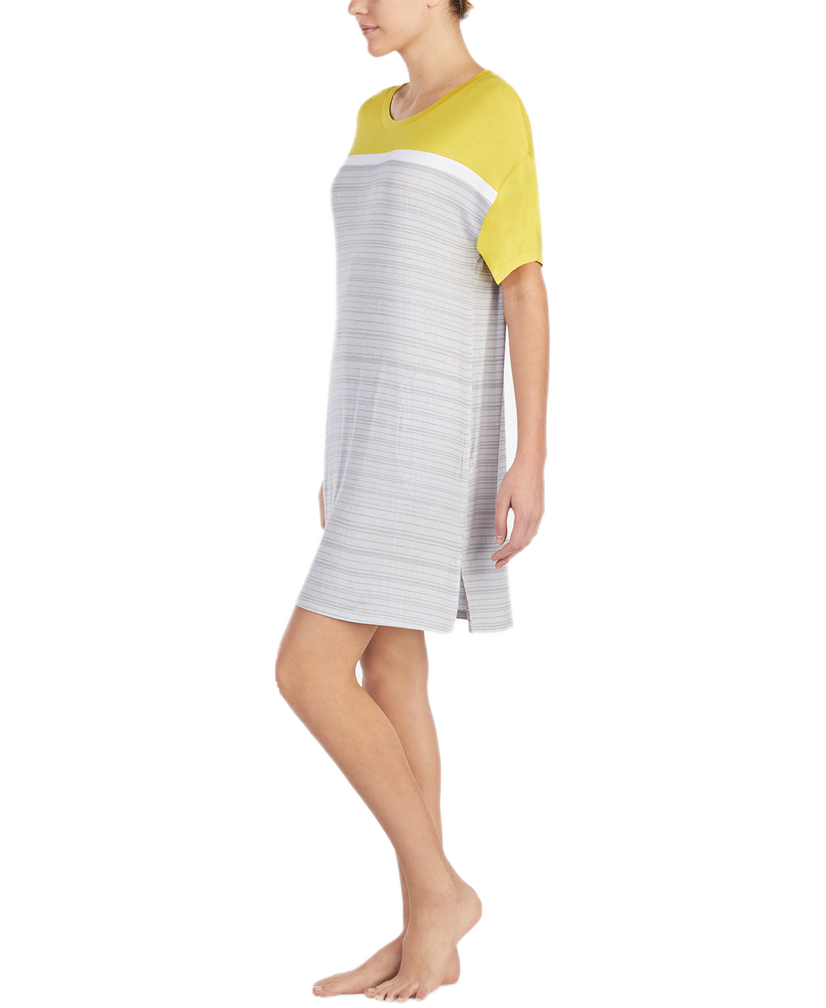 DKNY Women Contrast Panel Sleepshirt