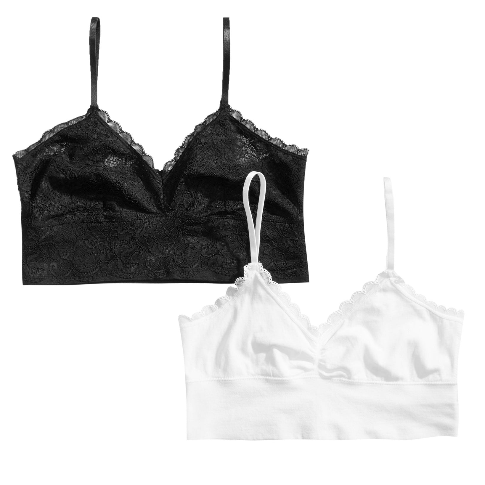LILY OF FRANCE Women Sensational Lace 2 Pack Bralettes 2179106