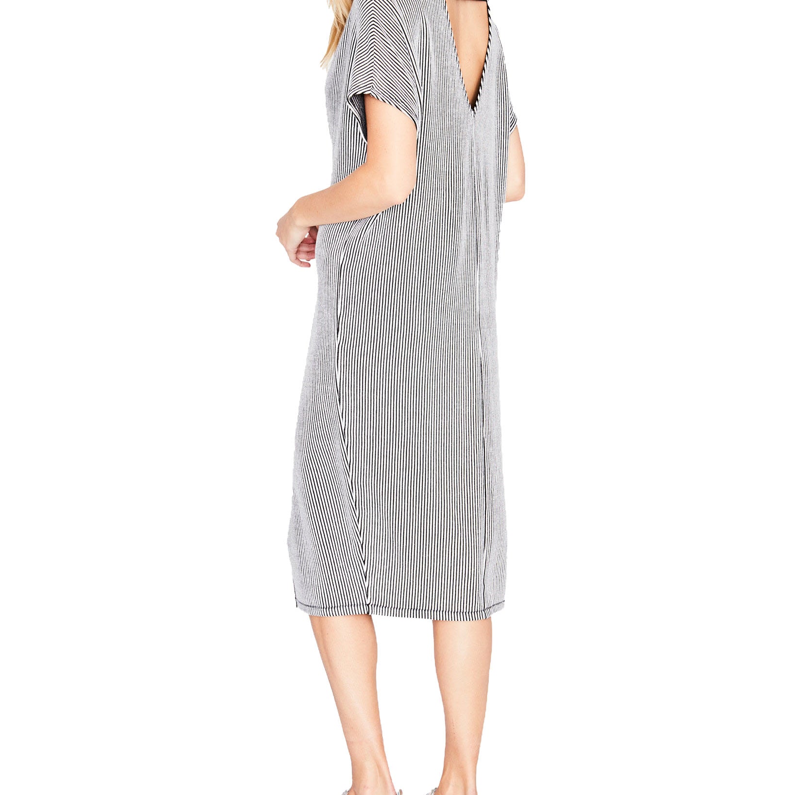 RACHEL Rachel Roy Women Striped Caftan Dress