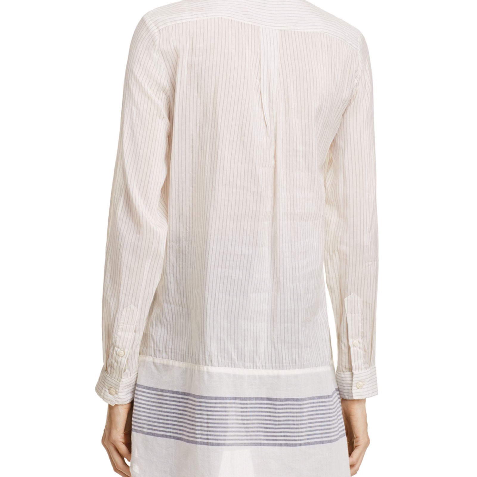 French Connection Women Hasan Stripe Shirt