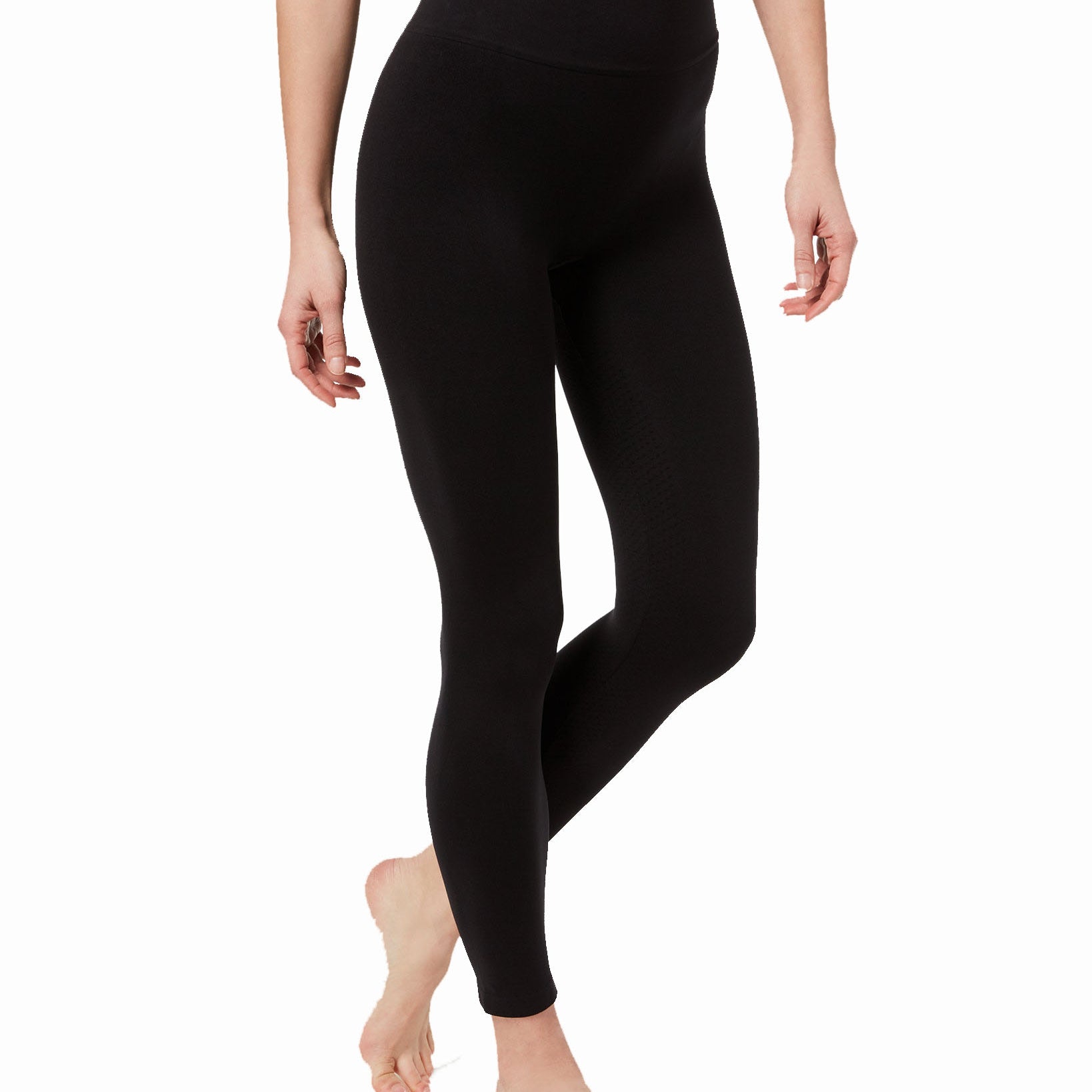 Hanes Women Perfect Bodywear Seamless Leggings Black