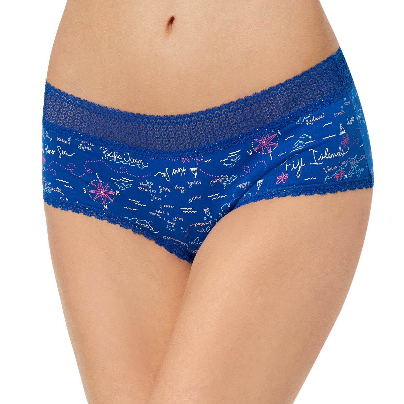 Jenni by Jennifer Moore Women Lace Waist Hipster Fiji Island