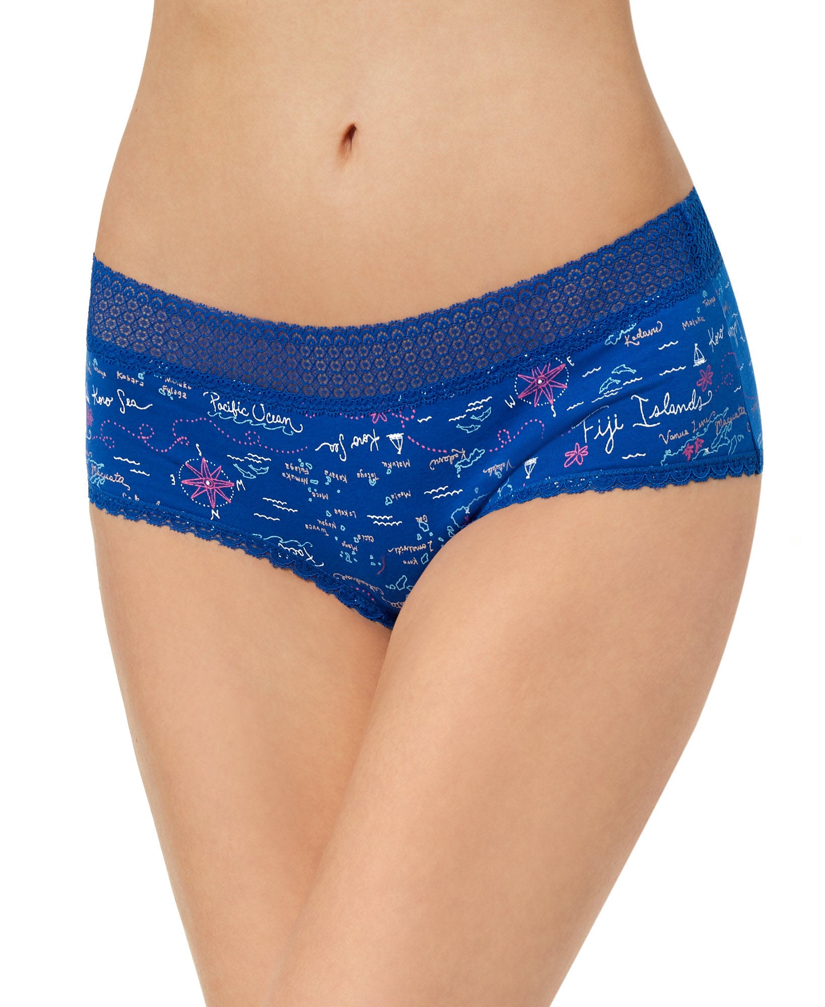 Jenni by Jennifer Moore Women Lace Waist Hipster Fiji Island