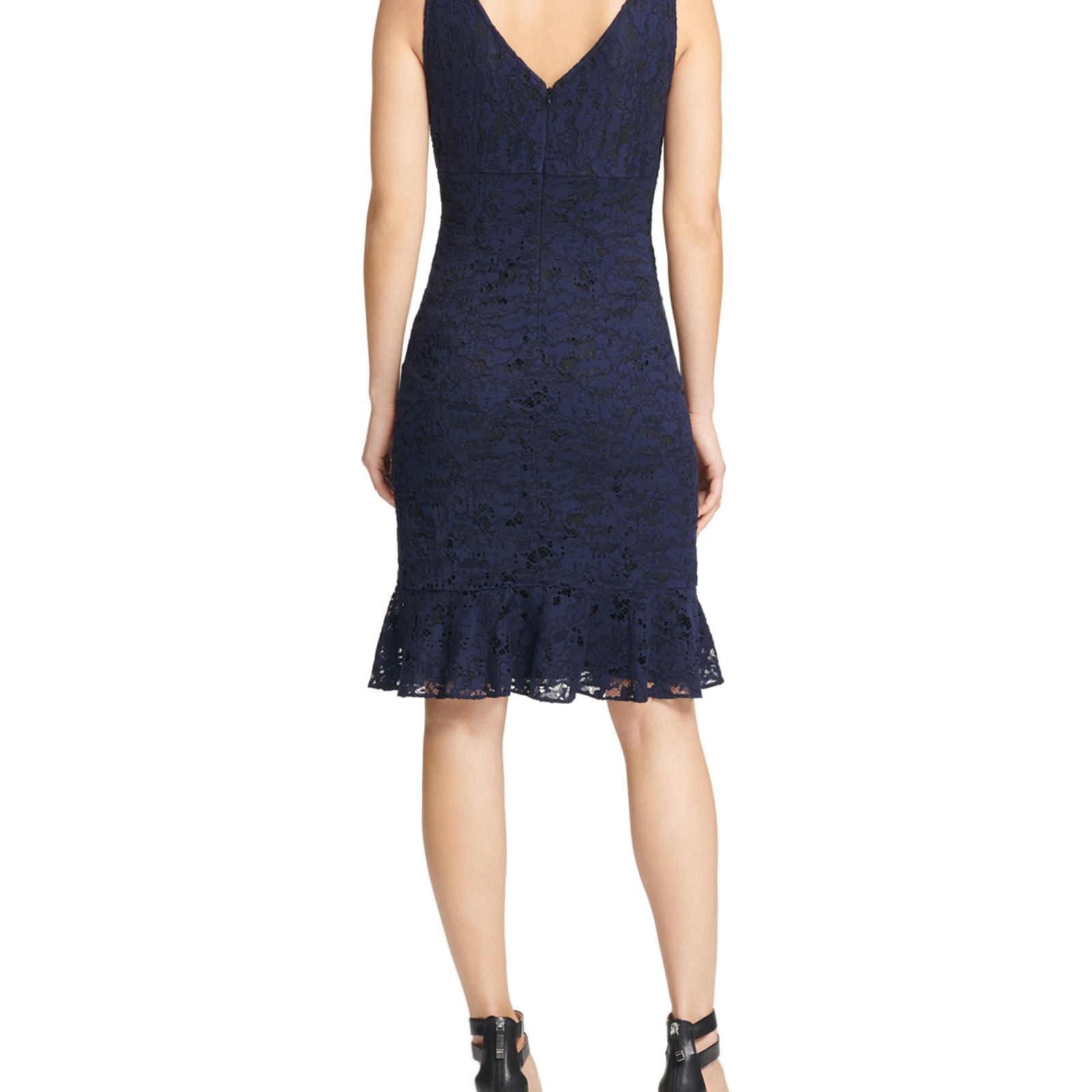 Donna Karan New York Women Sleeveless Lace Dress