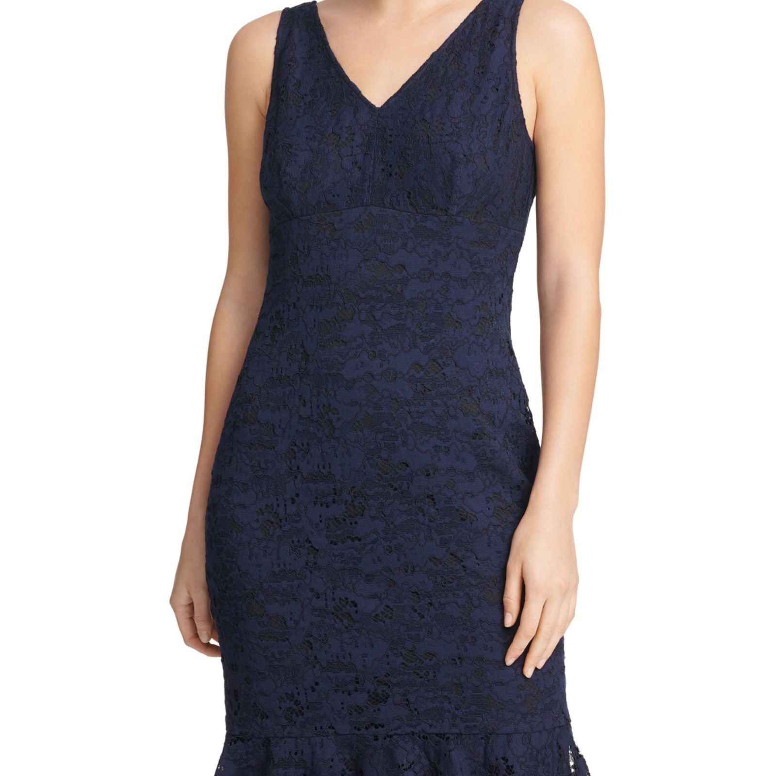 Donna Karan New York Women Sleeveless Lace Dress