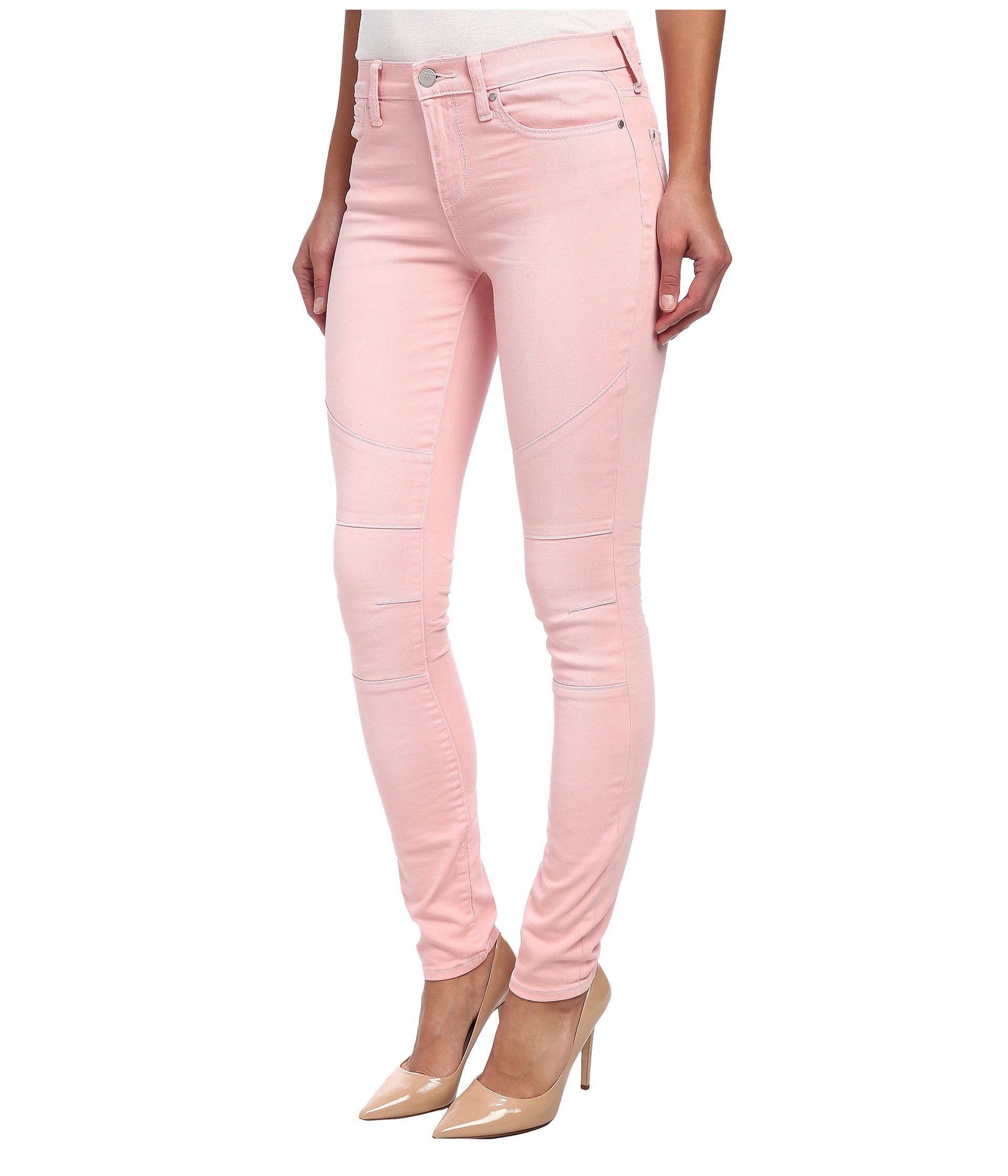 DKNY Women Avenue B Skinny Moto Jeans