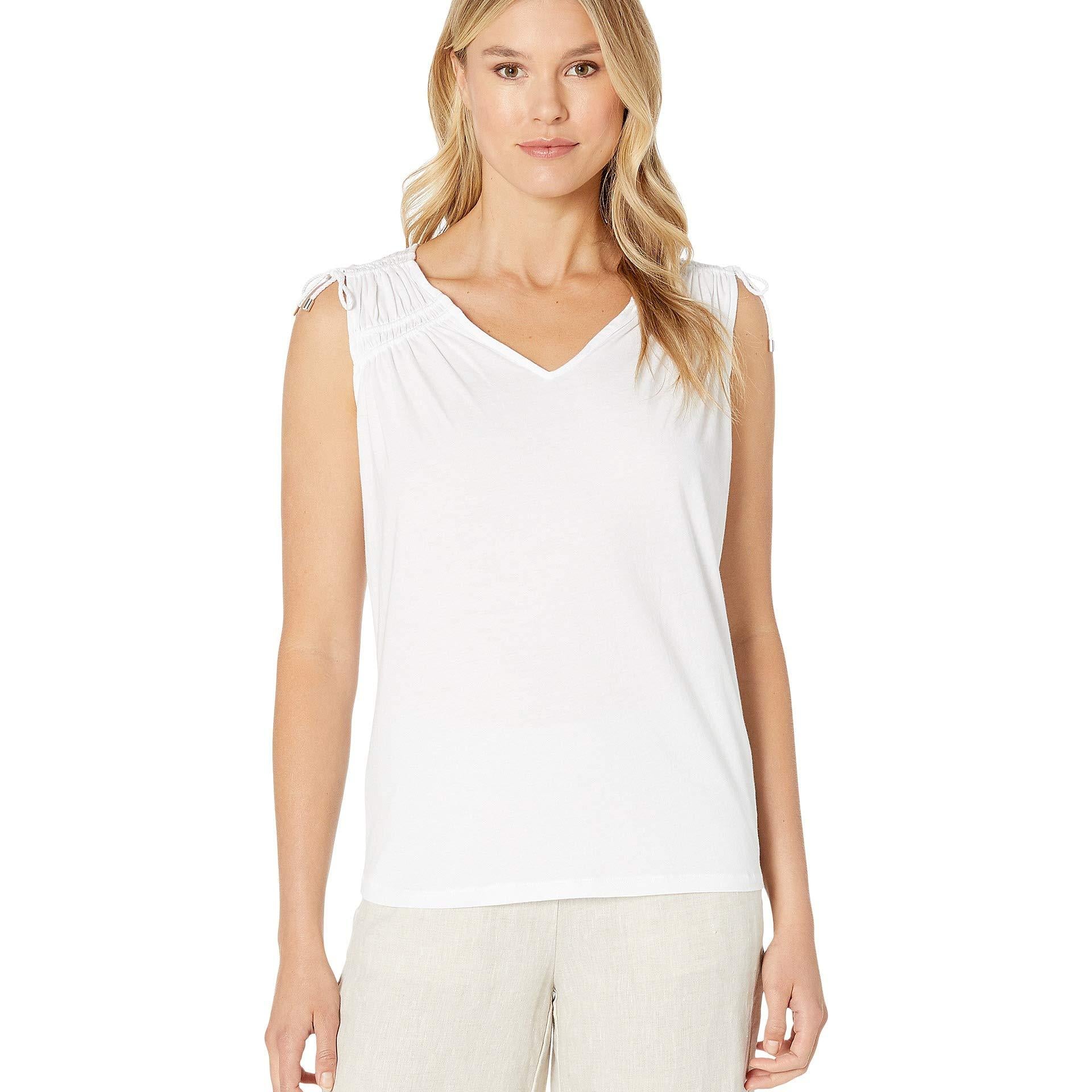 Lauren Ralph Lauren Women Ruche Paneled Top