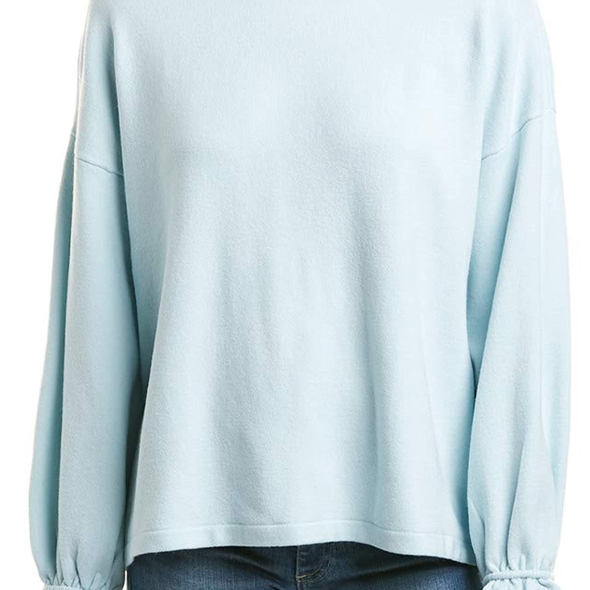 French Connection Women Ellen Sweater Frost Blue