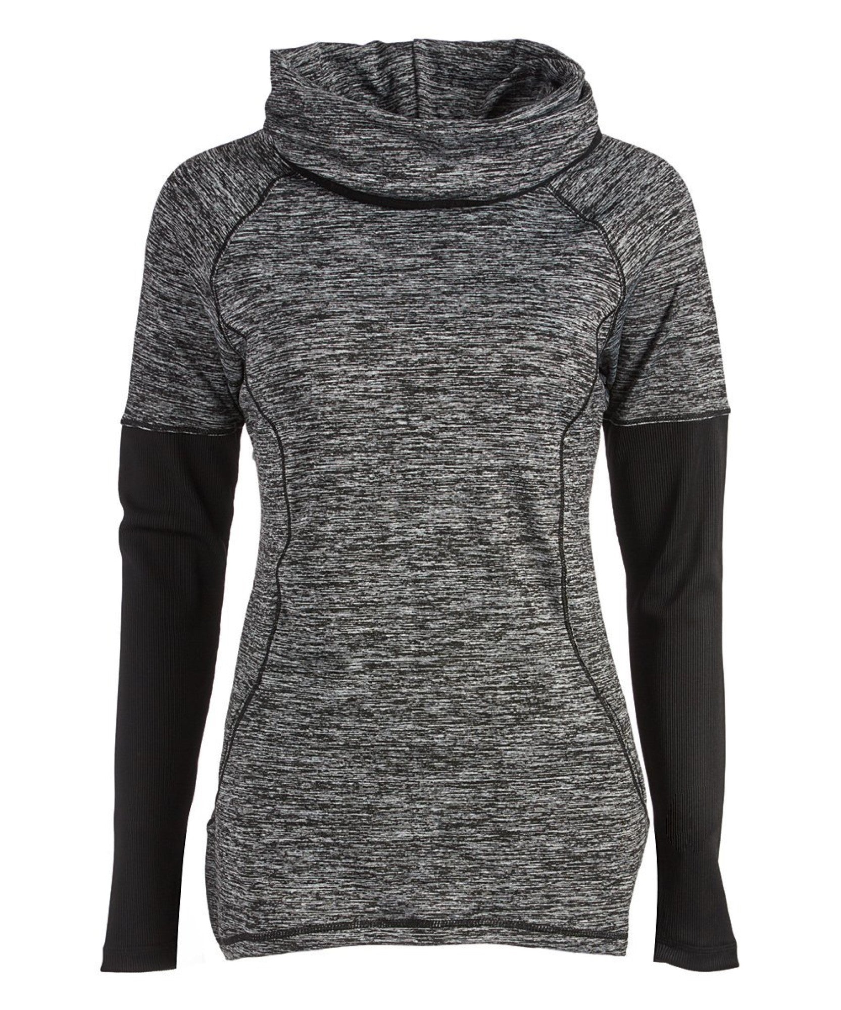 Marc New York Women Performance Contrast Hoodie Black