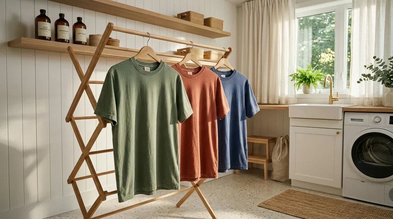 How to Wash Garment-Dye Shirts Without Fading: The Chemistry of Cold-Water Care