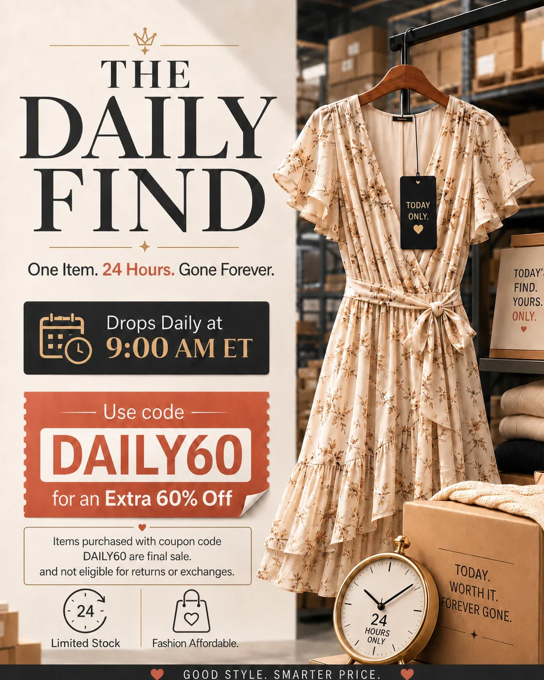 The Daily Find — One Item. 24 Hours. Gone Forever.