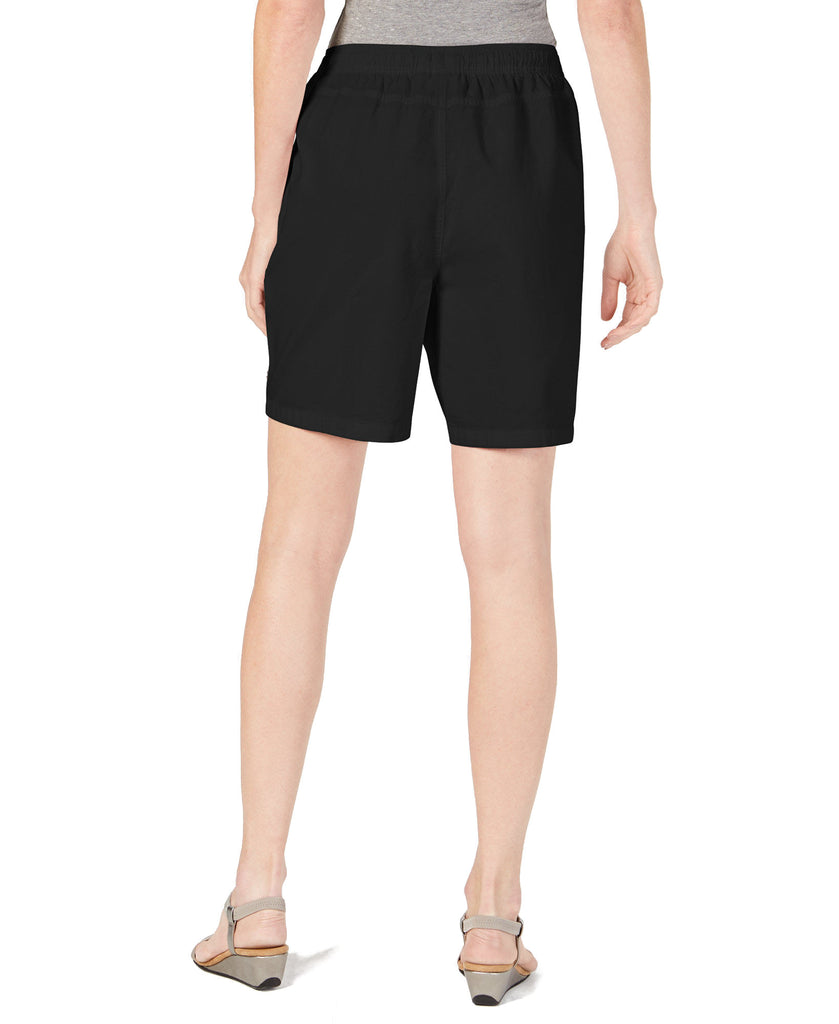 Karen Scott Women Petite Cotton Pull On Shorts