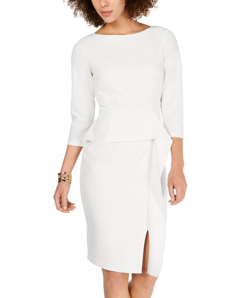 Vince Camuto Women Peplum Waist Bodycon Dress