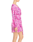 WAYF Women Attina Faux Wrap Mini Dress