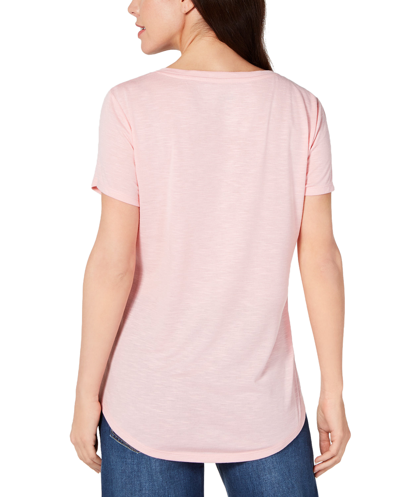 Style & Co Women Graphic T Shirt