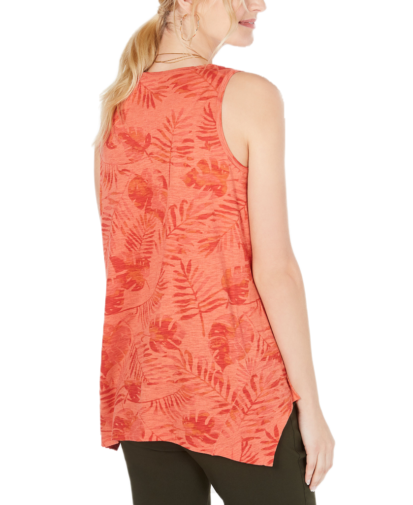 Style & Co Women Petite Printed Tank Top