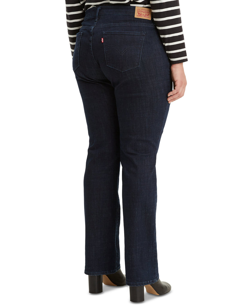 Levis Women Plus Trendy Classic Straight Leg Jeans