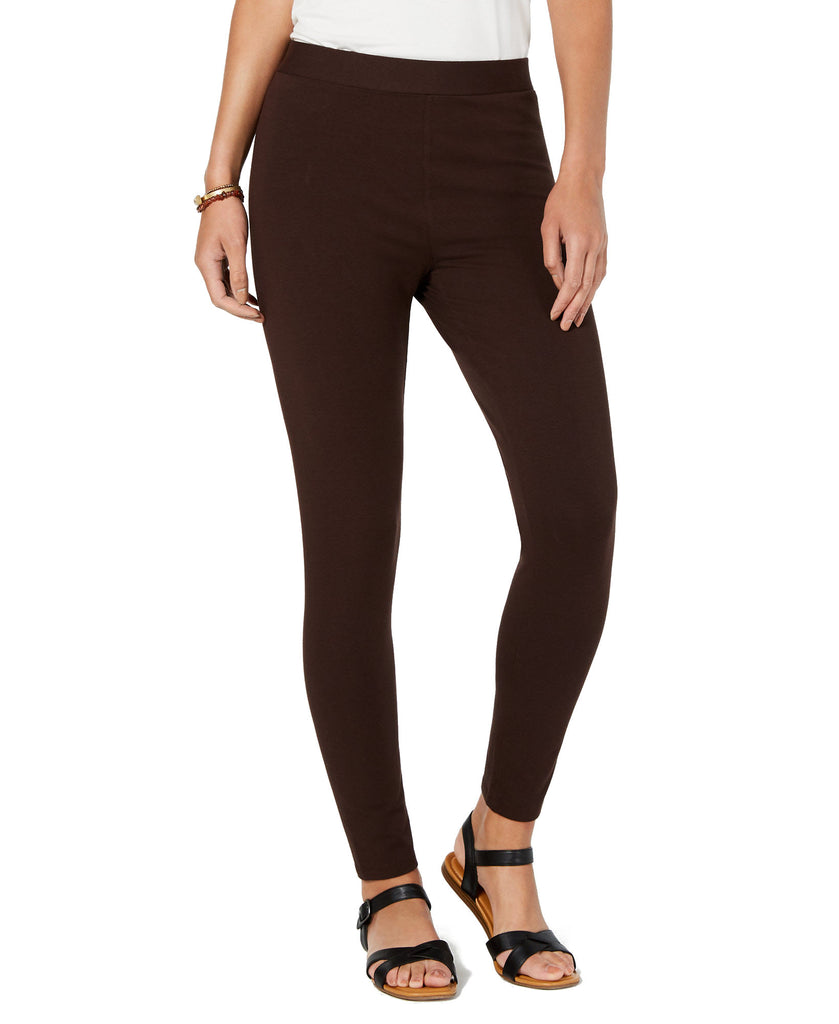 Style & Co Women Leggings Rich Truffle