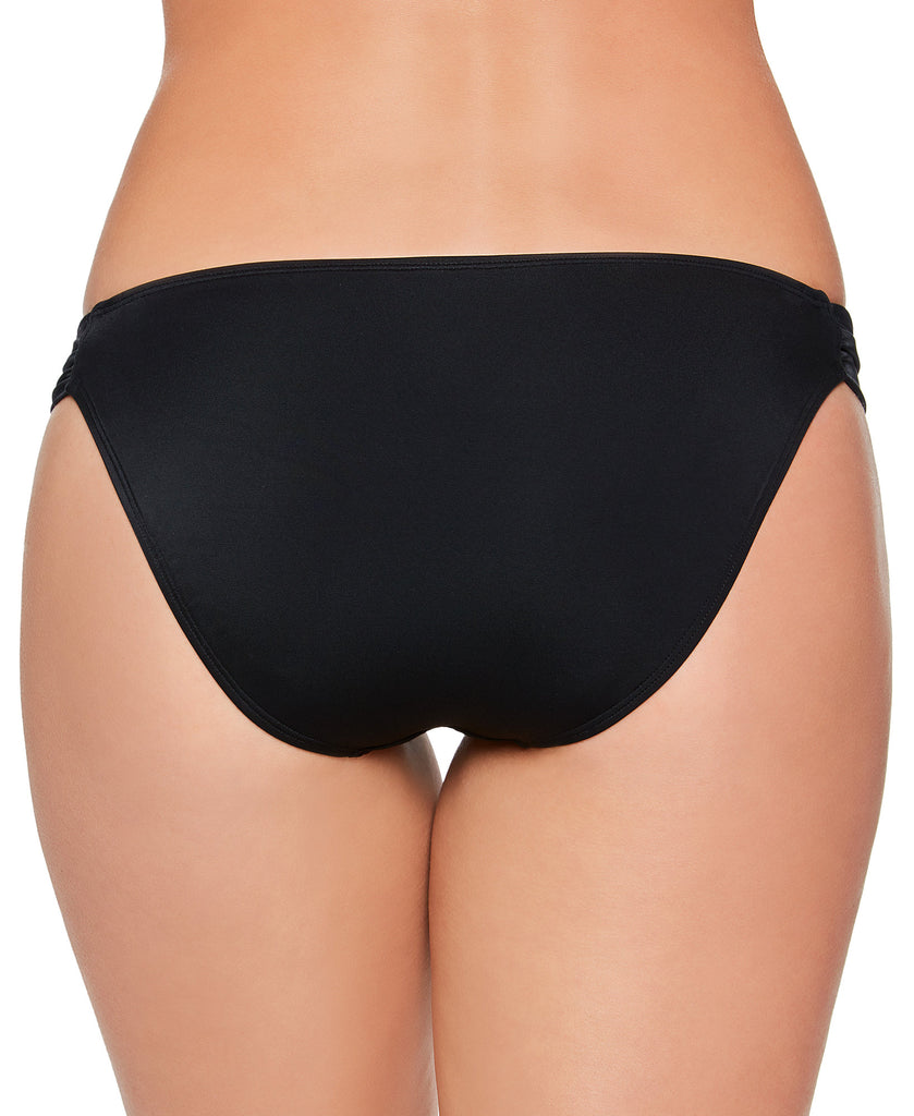 Salt + Cove Women Solid Side Tab Hipster Bikini Bottoms