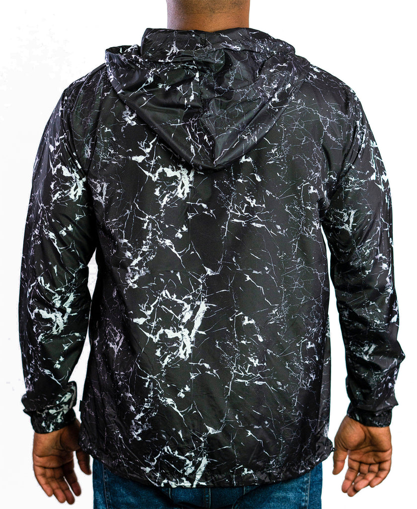 BEAUTIFUL GIANT Men Hooded Lightweight Windbreaker