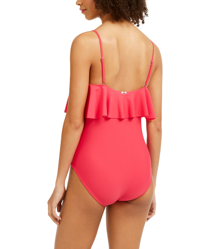 Tommy Hilfiger Women Flutter One Piece Swimsuit