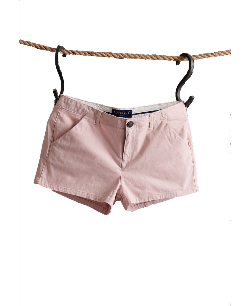 SUPERDRY Women Chino Hot Shorts Peach Whip