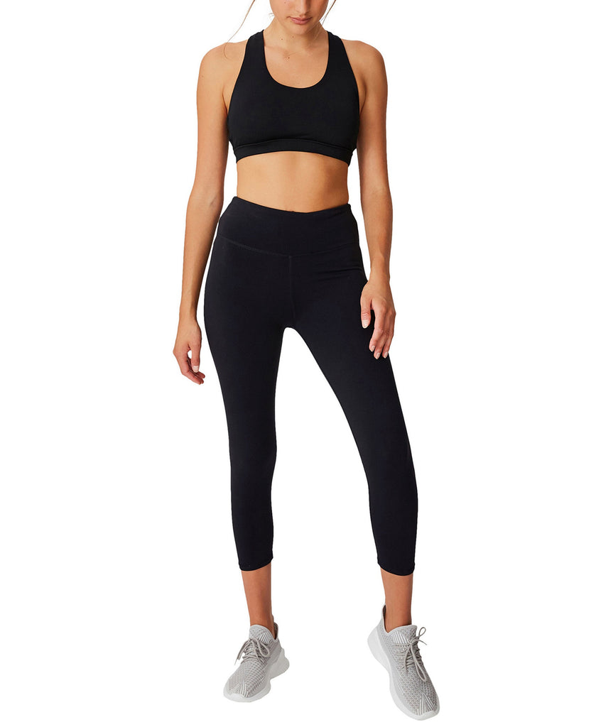 COTTON ON Women Workout Cut Out Crop Bra