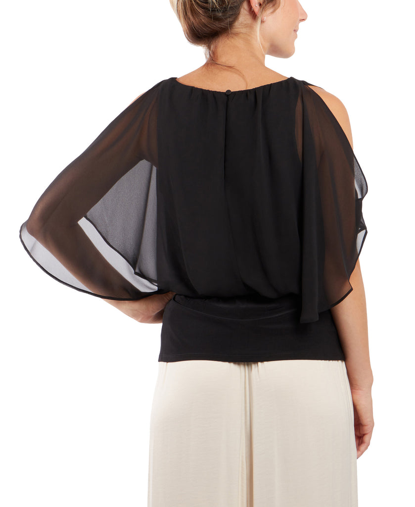 MSK Women Cold Shoulder Top