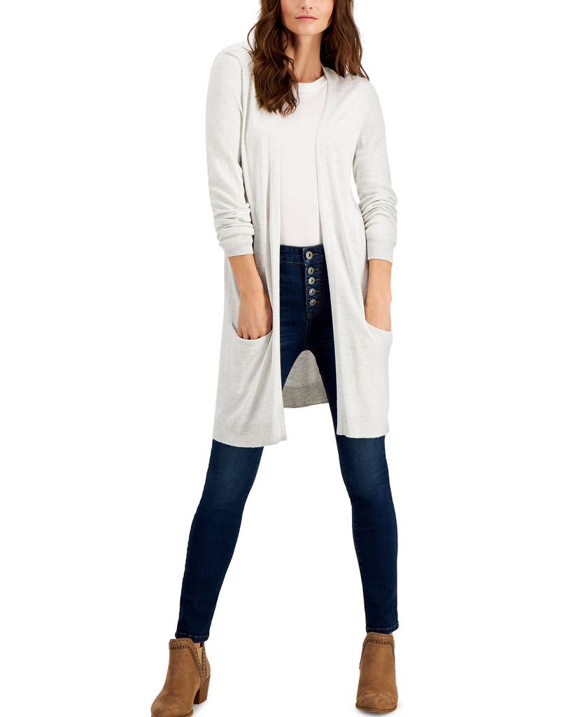 Style & Co Women Open Front Cardigan