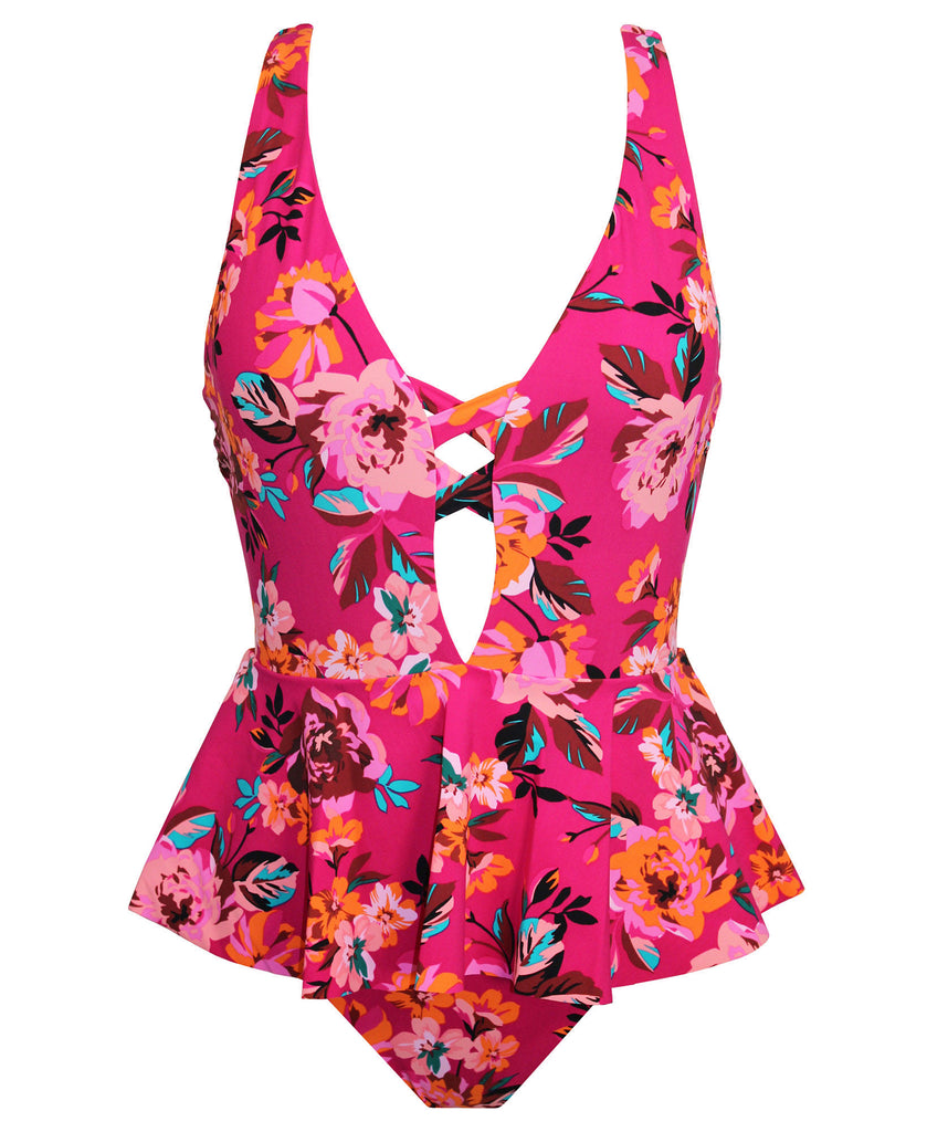 Skinny Dippers Women Hot House Too Too Swimdress