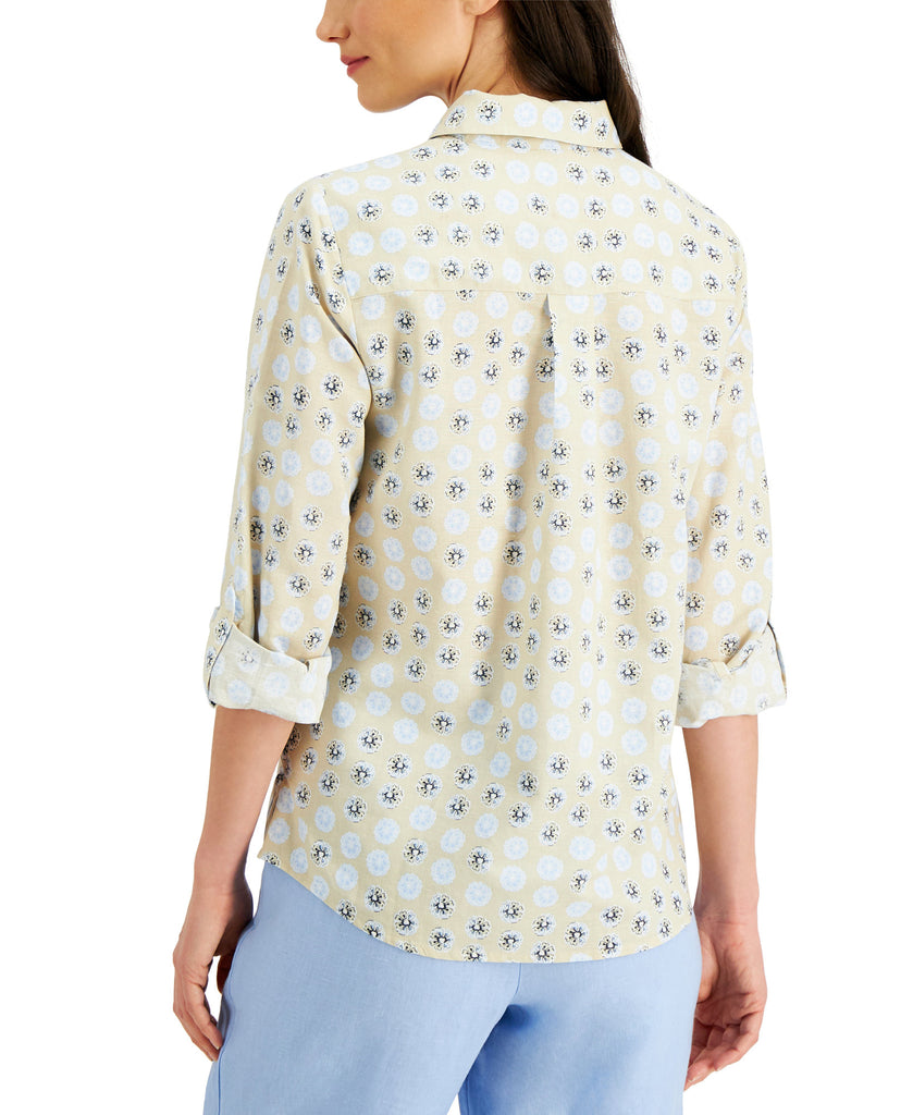 Charter Club Women Printed Shirt