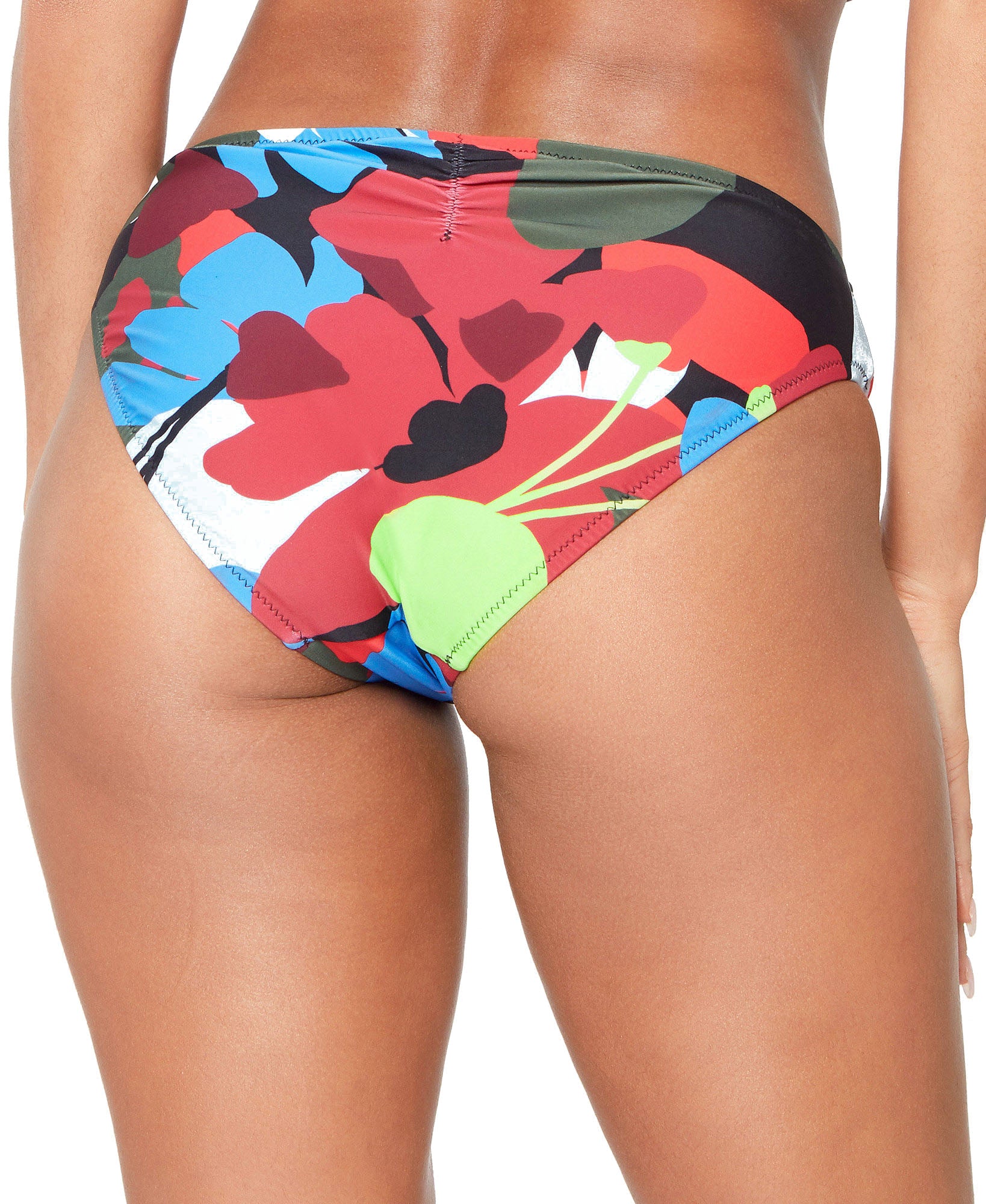 Bar III Women Shirred Side Hipster Bikini Bottoms
