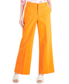 Charter Club Women Wide Leg Trousers Ponkan Orange
