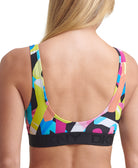 DKNY Women Printed Logo Bikini Top