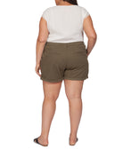 Black Tape Women Plus Black Tape Solid Basic Shorts